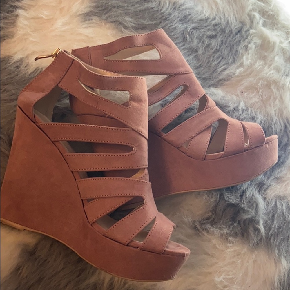 charlotte russe wedges